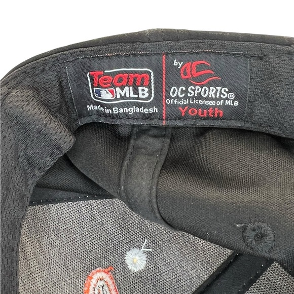 Team MLB Baltimore Orioles Hat - Youth - Velcro Closure - Picture 3 of 5